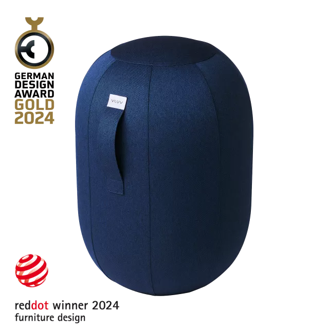 Balančná stolička VLUV Kapsul Leiv L Royal Blue