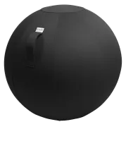 Sedacia lopta VLUV Bol Leiv 60–65 cm Black
