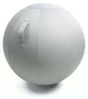 Sedacia lopta VLUV Bol Leiv 70-75 cm Silver