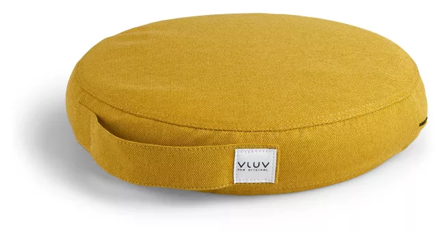 Balančný podsedák VLUV Pil&Ped Leiv 36 cm Mustard