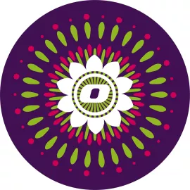 Set samolepiek Nikidom Roller Wheel Stickers Mandala